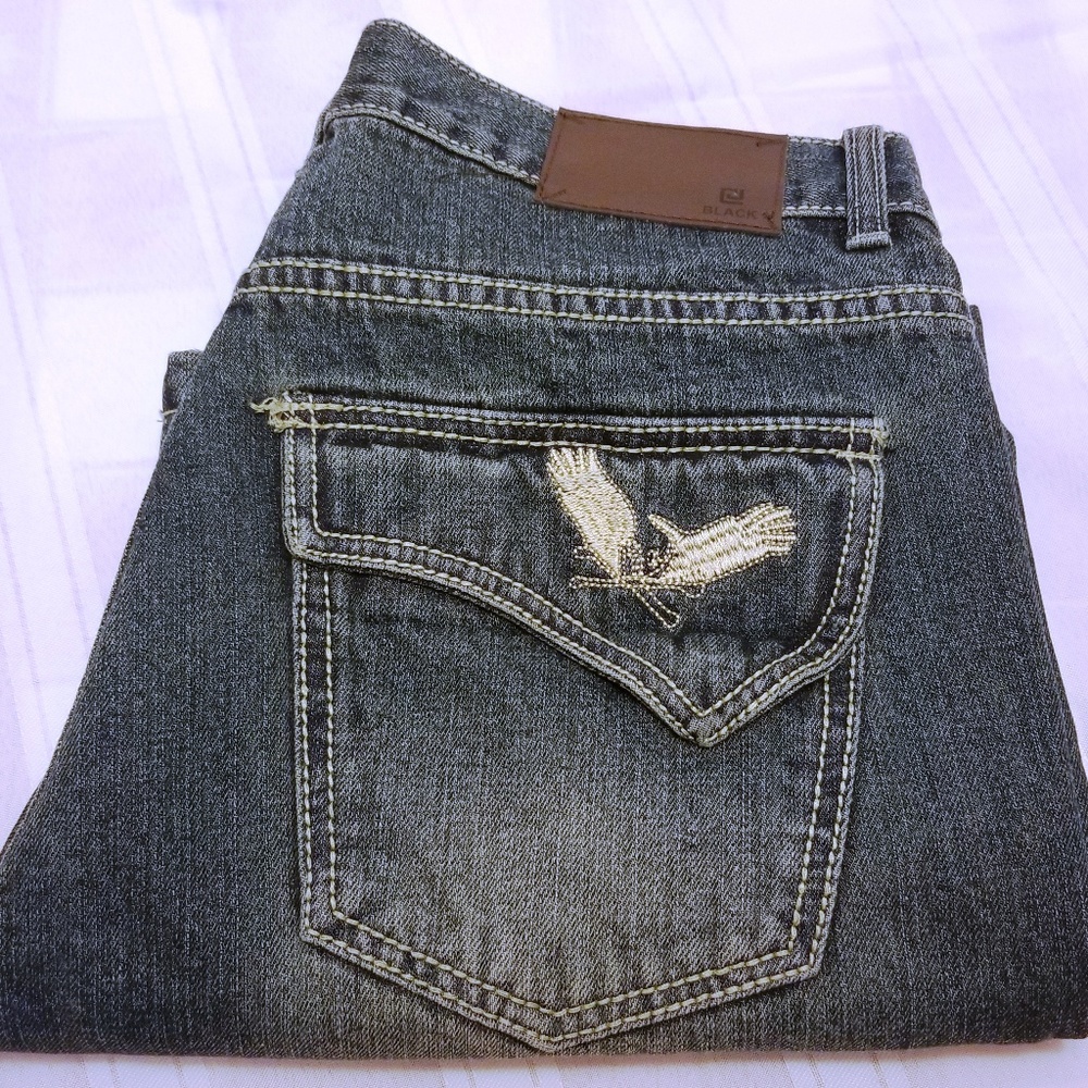 NWOT. Carbon Black Jeans 33 Waist/30" Inseam